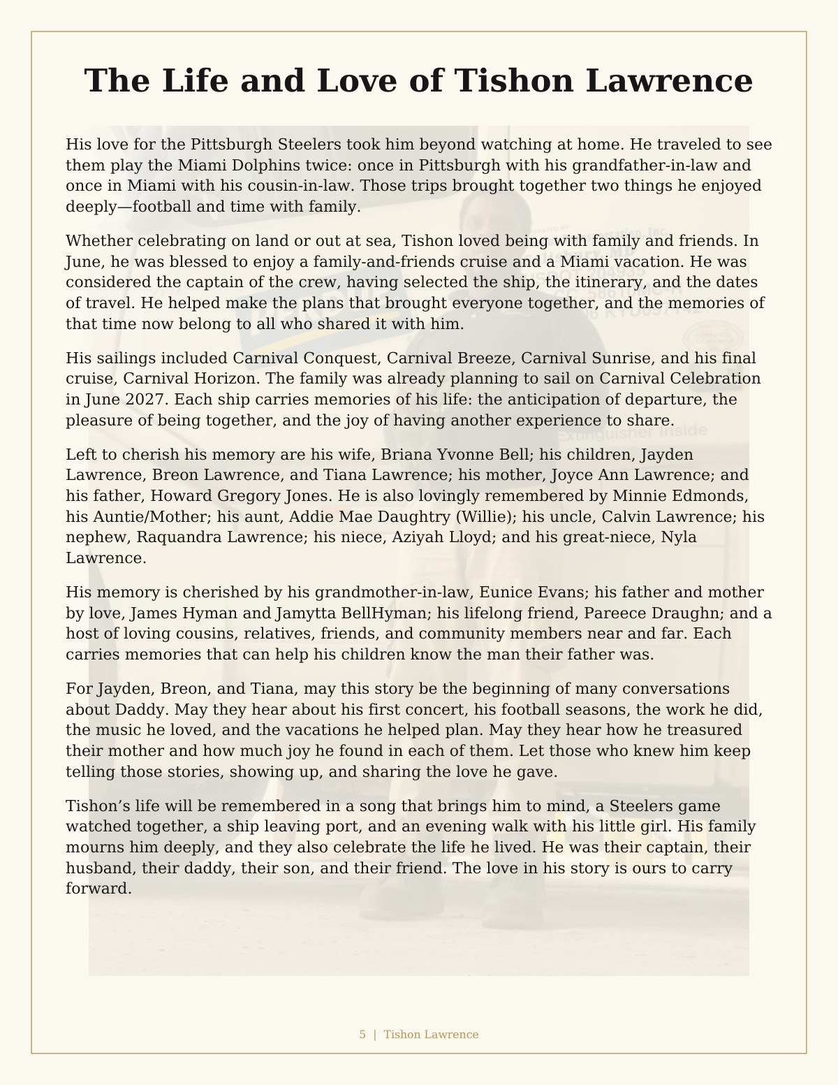 Bulletin page 5